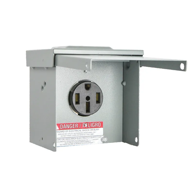 Milbank P-54WR Unmetered Small Closing Plate Receptacle Enclosure