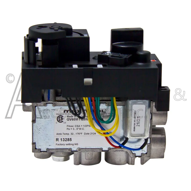 Empire Comfort Systems R13285 Gas Valve Maxitrol Natural Gas Remote Ready GV60M1-B5N3HM-0004