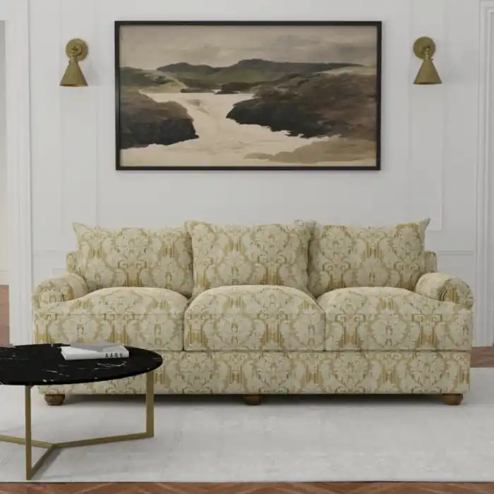 CHARLOTTE 3267 Gold Palisade Fabric