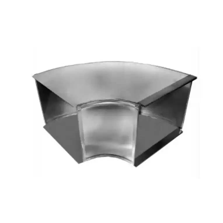 Southwark Metal 14308 Duct Elbow, Flat, Broadway, 90 deg, 8 in x 30 in, FIP