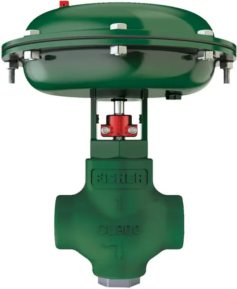 EMERSON FLOW CONTROLS 2250 Fisher D2T FloPro Control Valve