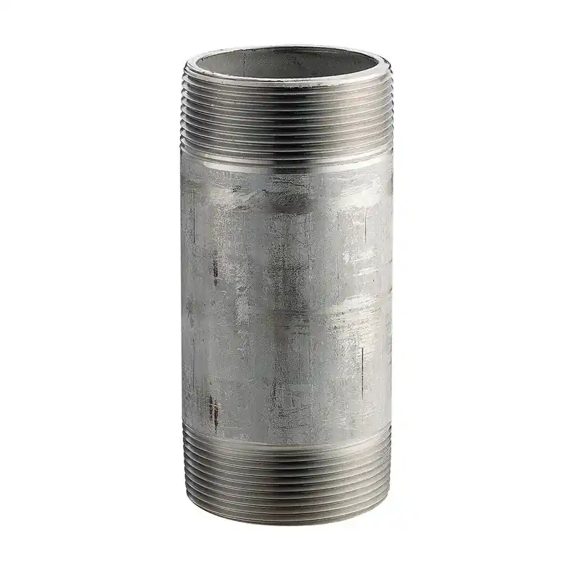 PARKER 4032-1100 Pipe Nipple 2 in x 11 in L MNPT 304/304L Stainless Steel