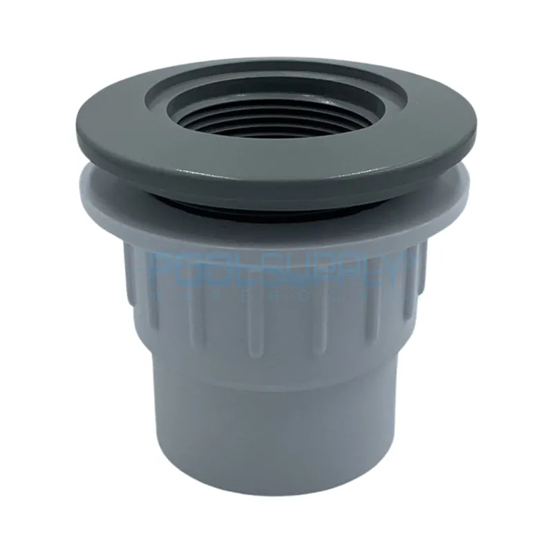 Zodiac 25523-501-100 Fiberglass Wall Return Fitting with Nut and Gasket