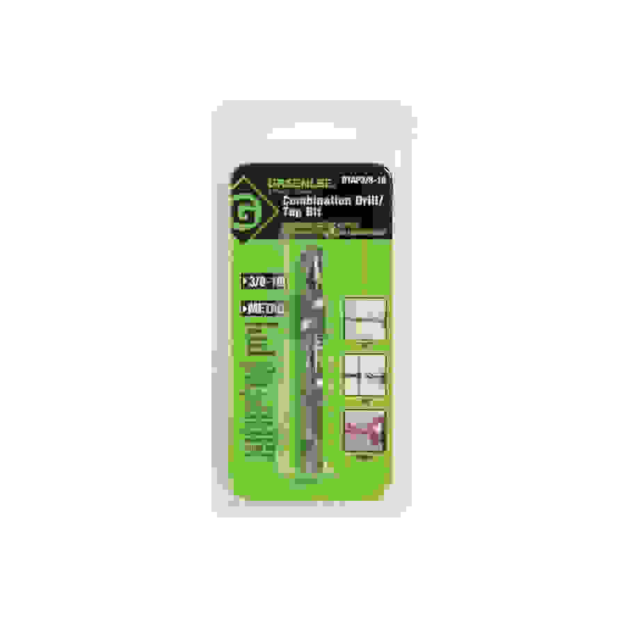 Greenlee 11628 Split Point Tap Drill Bit 3/8-16 Thread