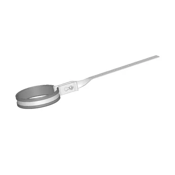 HANGERS 320-4 DWV Hanger 4 in Pipe Plastic Coated