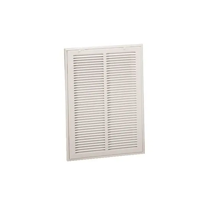 HART & COOLEY 043507 673 White Return Air Filter Grille 14 x 25