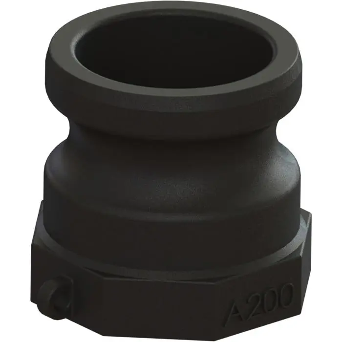 CAMPBELL A-PP-200 Cam & Groove Part A Coupling 2 in Poly-Glass