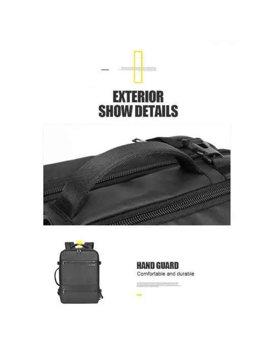 Approved B00350 Laptop Backpack - 15.6 Inch - Black