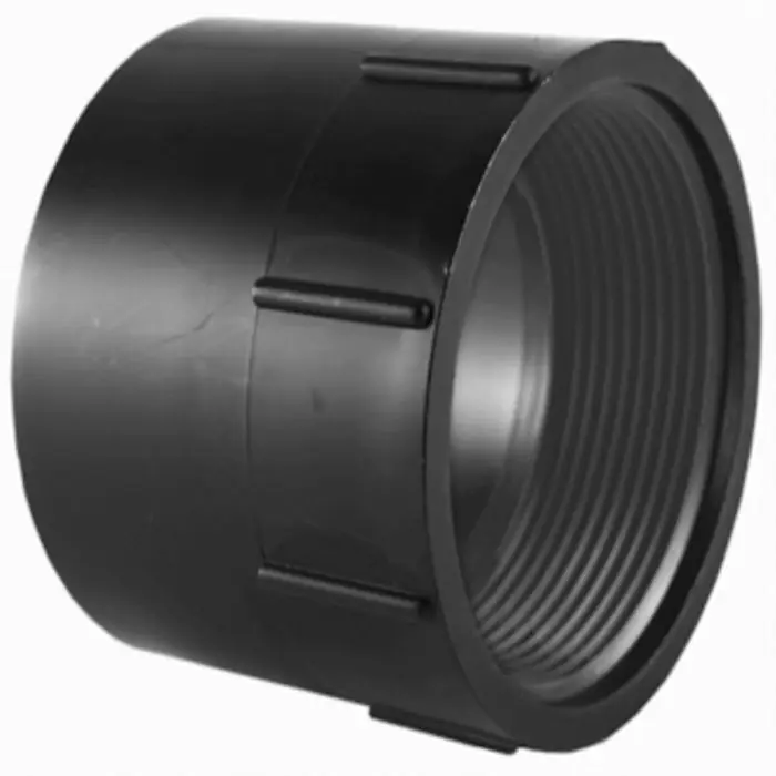 Charlotte Pipe And Foundry ABS001011400 Charlotte Pipe Schedule 40 4 in Hub X 4 in D FPT PVC Pipe Adapter
