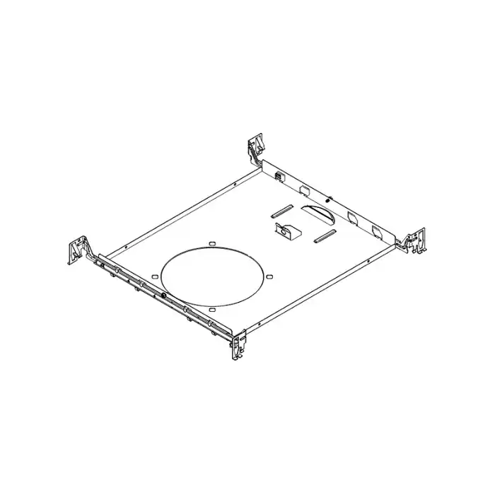 Prescolite FRAME6R-HB LiteBox Pro 6 Round New Construction Mounting Pan
