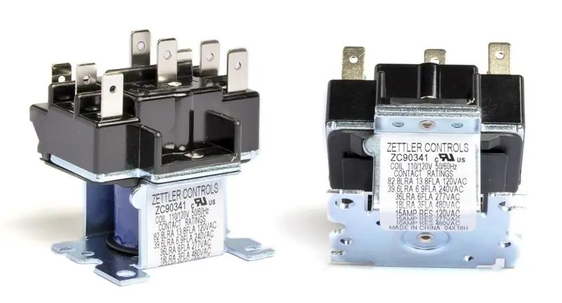 GLOBAL GFR-341 DPDT Relay - 120V