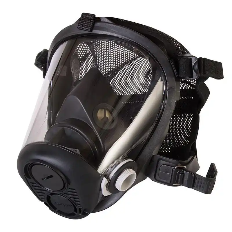 Honeywell North RU65002M Silicone Full Facepiece Respirator with Mesh Headnet Medium
