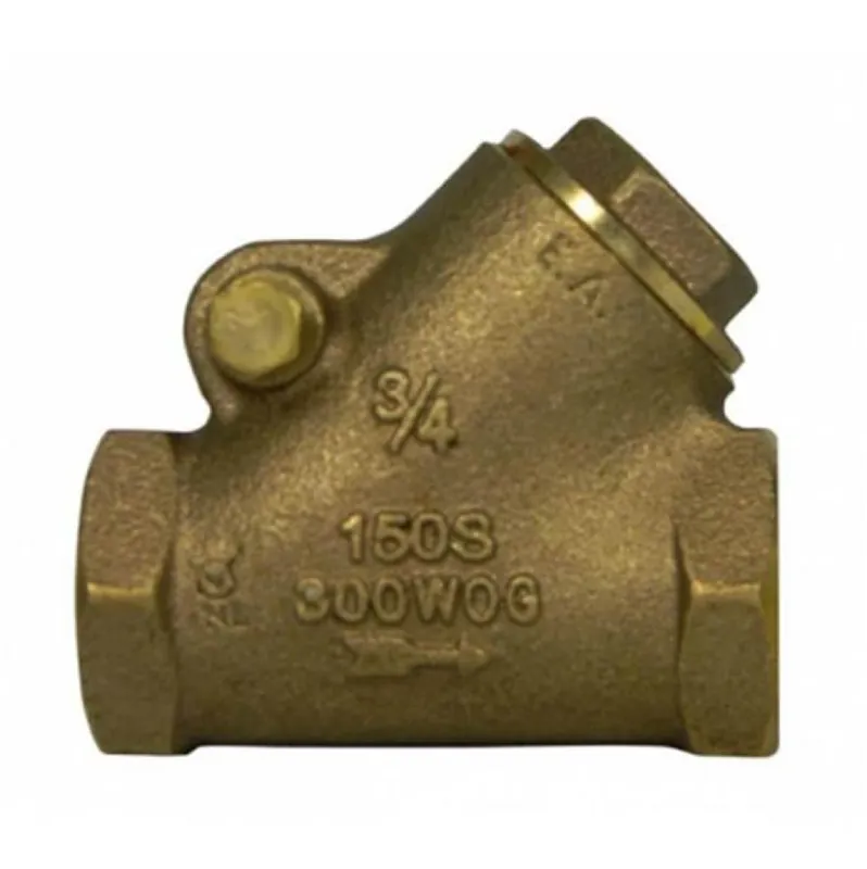 A Y MCDONALD 72051T Y-Pattern Swing Check Valve