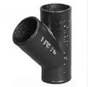 TYLER 008293 5 x 4 Inch No Hub Wye Fitting
