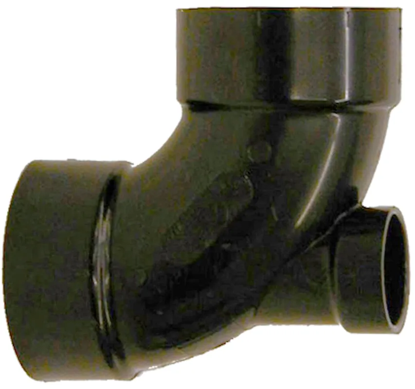 Charlotte Pipe And Foundry ABS003030800 90 Degree Elbow - 3 x 3 x 2 in. Hub