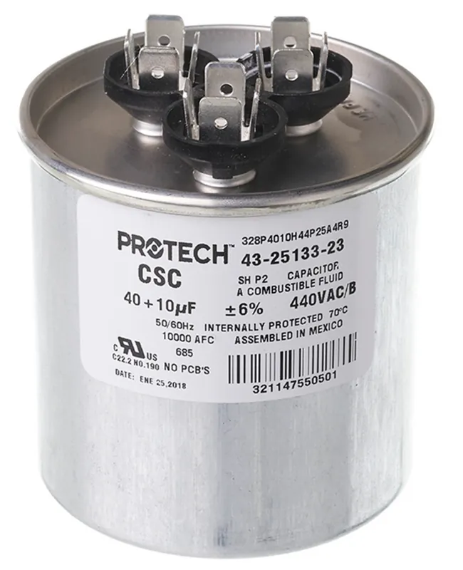 RUUD 43-25133-23 Dual Run Capacitor