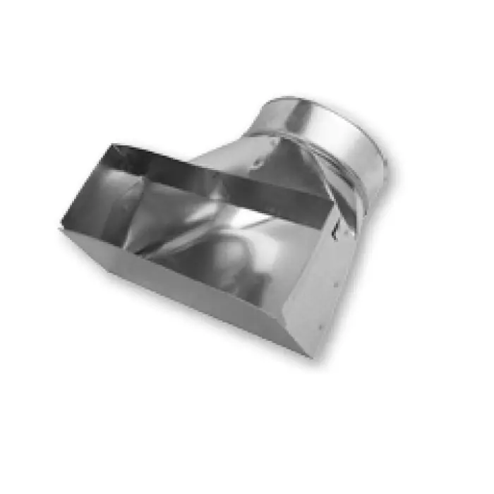 Gray Metal Products 12X4X6-113R 90 Degree Register Boot