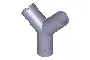 GRUVLOK 0390027720 Grooved End True Wye 2-1/2 in FIG 7071