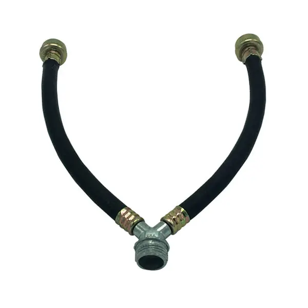 Rubber ''Y'' Hose Connector