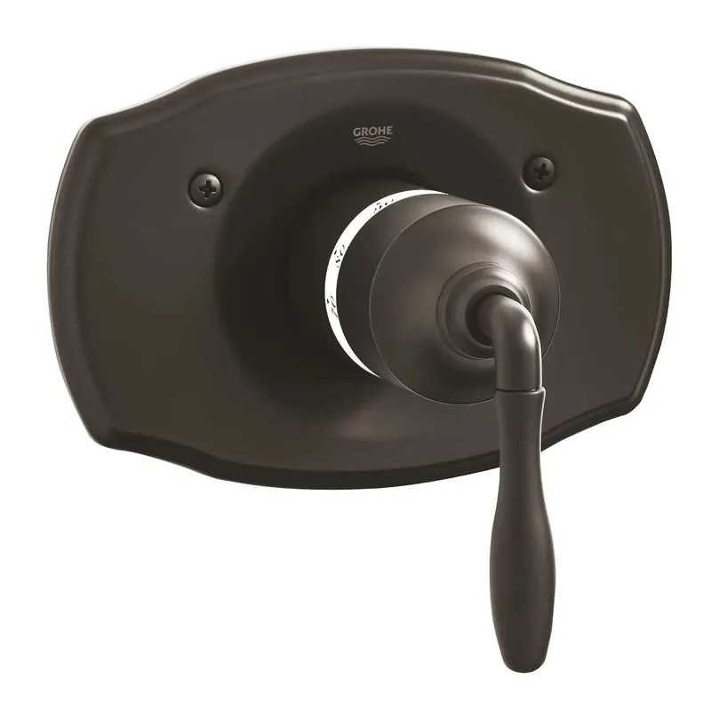 GROHE 19614ZB0 Seabury Thermostatic Valve Trim Oil Rubbed Bronze