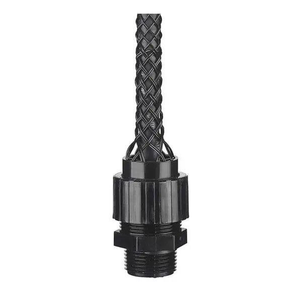 HUBBELL 74011275 Deluxe Cord Grip with Stainless Steel Mesh 3/4 Inch