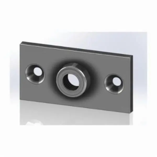 HANGERS 41AG0038 Ceiling Flange Electro-Galvanized Malleable Iron