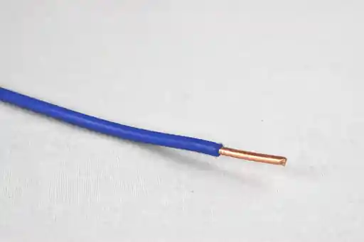 THHNCU-GENERIC THHN14SOLBLU500R 14 AWG Solid Blue Copper Wire