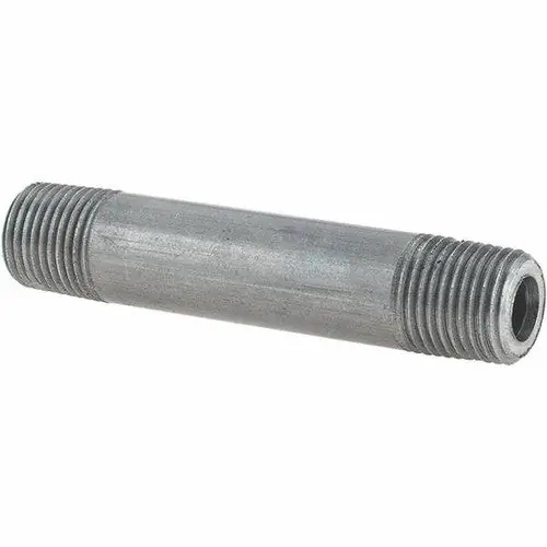 NIPPLES 0330500604 Black Steel Pipe Nipple 1/8 Inch Schedule 80