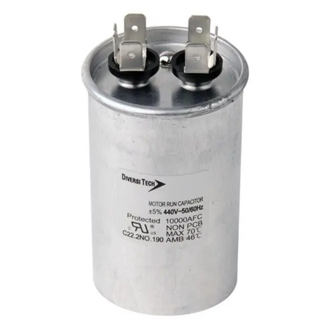 Packard RD25/5-440A Packard Titan HD PRCFD255A Dual Section Motor Run Capacitor 25/5 uF 440/370 VAC
