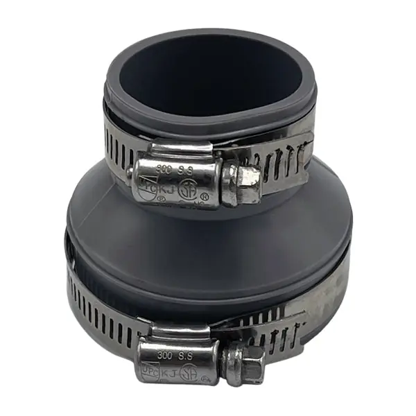 2'' X 1 1/2'' Cast Iron / PVC X Tub Drain & Trap Connection