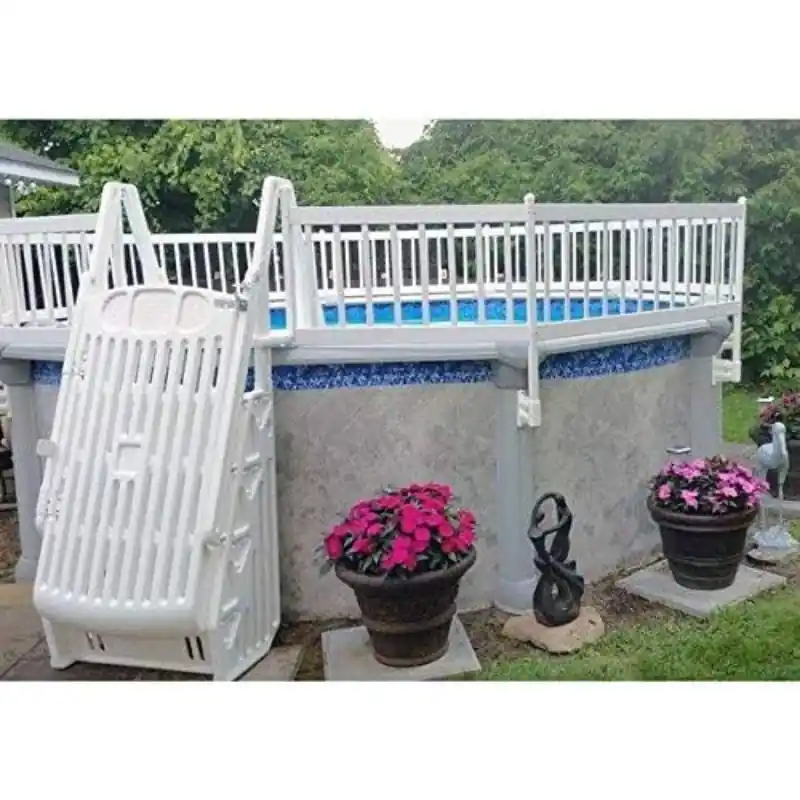 Vinyl Works Canada A24P8-T 24-Inch Taupe 8-Section Base Fence Kit