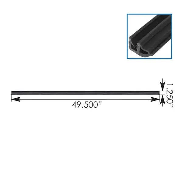 Sterling Seal & Supply 15602 Hood to Cowl Seal