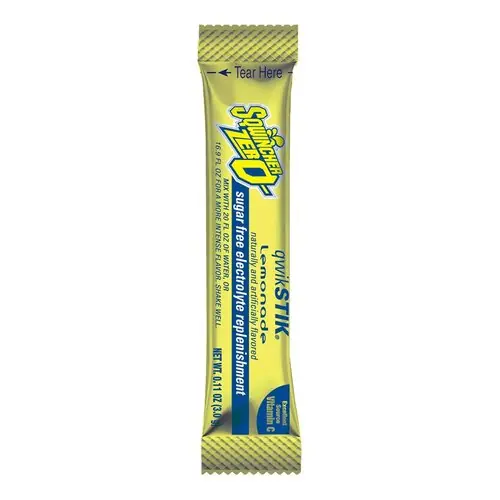 KENT PRECISION FOODS 159060103 Sqwincher Quik Stik Zero Oral Electrolyte Solution Lemonade Flavor