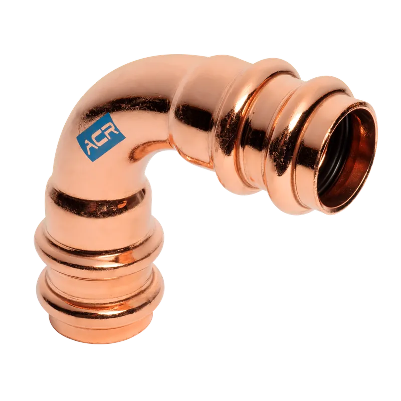 STREAMLINE RP02734 7/8 ACR Copper Press 90 Degree Elbow