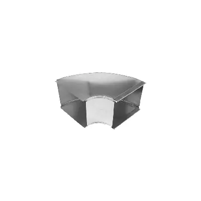 Gray Metal Products 16X10-122SD Slide/Drive Longway Trunk Elbow 16 X 10 Inch