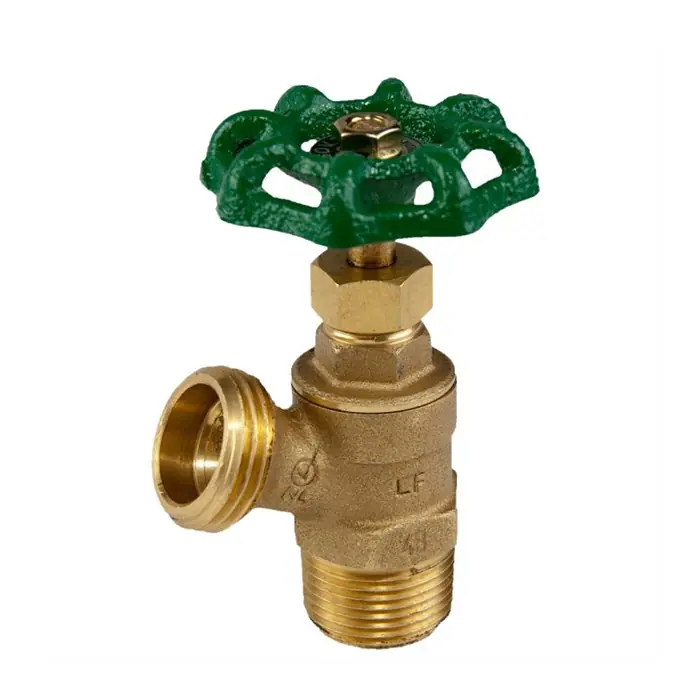 SOVAL 696-005 1/2 Lead-Free Brass Boiler Drain
