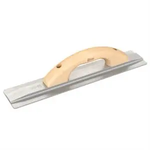 BONTRADETOUGH 12-191 Aluminum Square End Float with Wood Handle