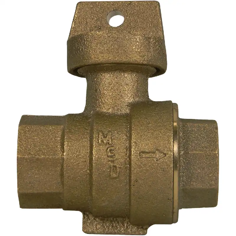A Y MCDONALD 76001 Stop and Drain Ball Curb Valve