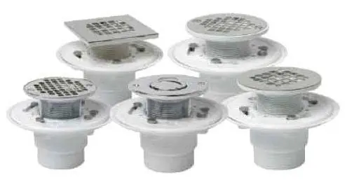 OATEY 42210 2 or 3-Inch ABS Shower Drain