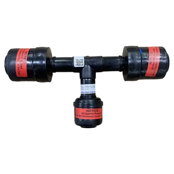 1 1/4'' X 1'' Con-Stab Reducing Tee SDR-11