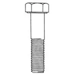 Hangers LCSA0750225CZ Hex Bolt