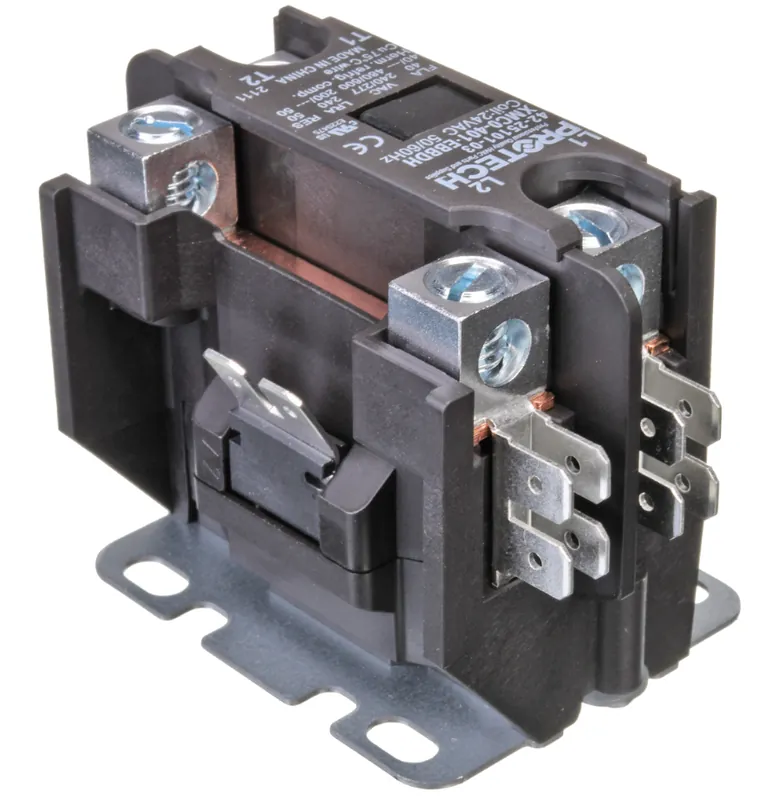 RUUD 42-25101-03 Protech Single Pole 40 Amp 24 Volt Coil Contactor