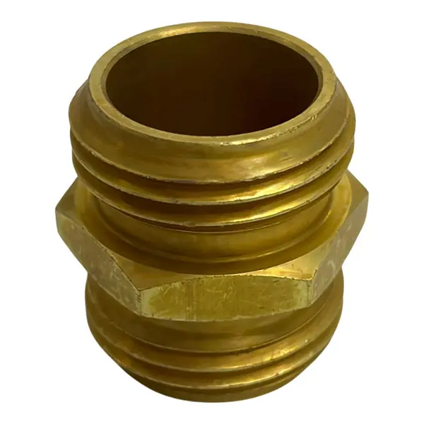 3/4'' Male Garden Hose Thread X 1/2'' Female IPS Hose Nipple (Lead-Free)
