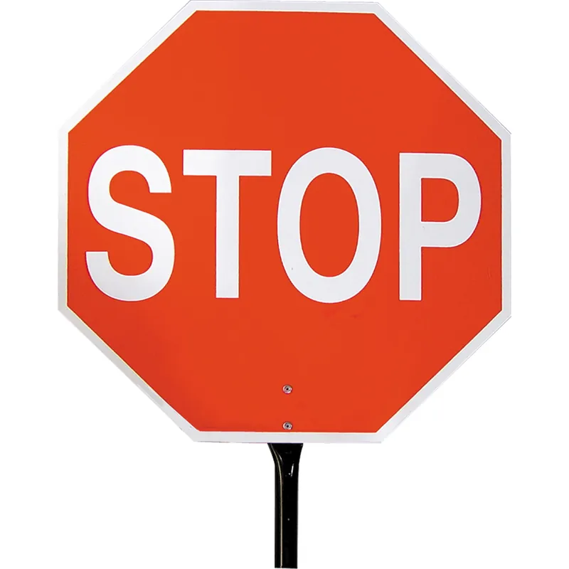 BON 14-985 Traffic Control Paddle Sign