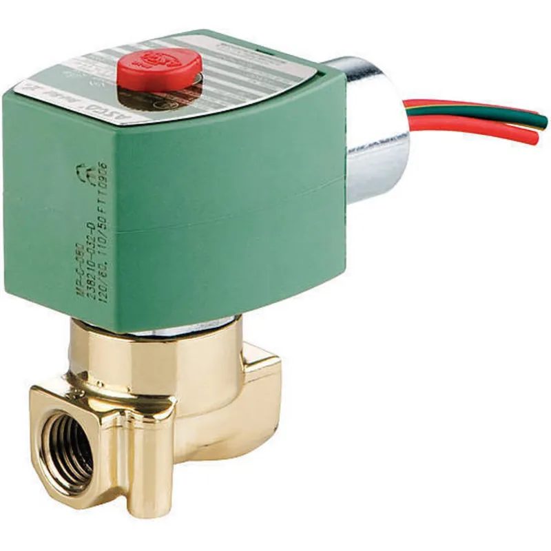 SPEARS 8262H022 Solenoid Valve, 2-Way/2-Position, 1/4 in. NPTF, 24V AC