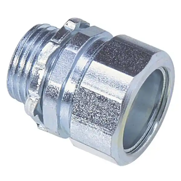 Morris Products 14363 1-1/4 Rigid Steel Compression Connector