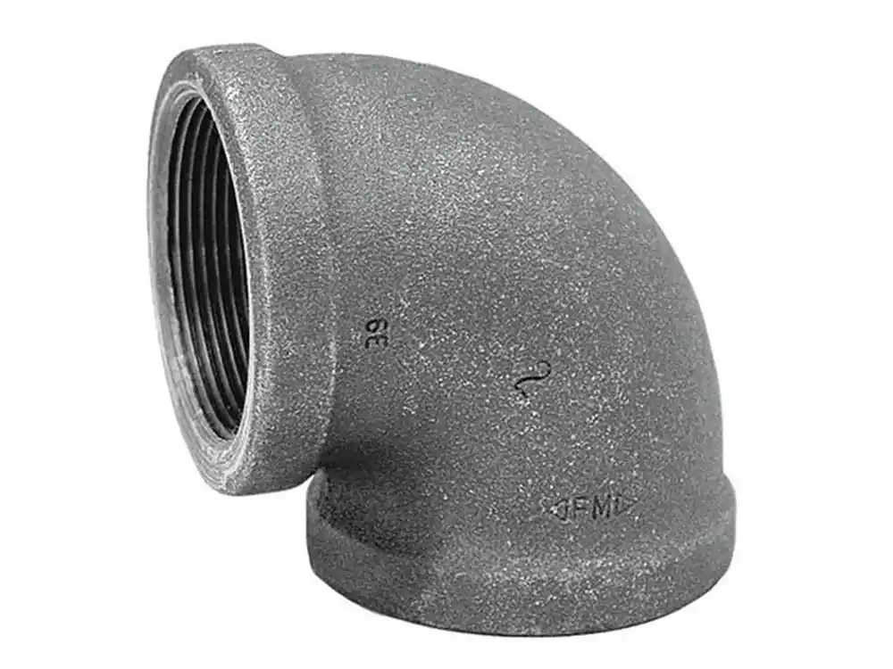 Malleable 520-011 Black Iron 90 Degree Elbow
