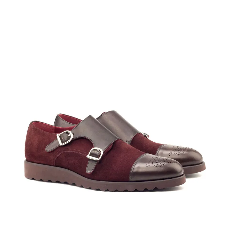 BLUCHER 2681 Men's Double Monk Leather Shoes