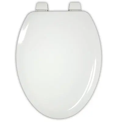 MAINLINE ML1525PRO000 Premium Elongated Molded Wood Seat - White