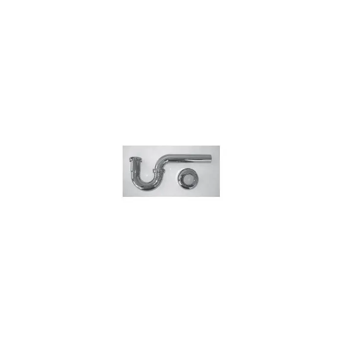 Trim To The Trade 4T-254K-1 1-1/4 P-Trap with Flange - Polished Chrome